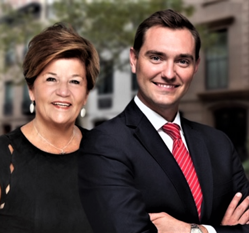Christopher Halstead and Sharon Fahy of Brown Harris Stevens