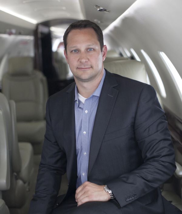 Joel Thomas of Stratos Jet Charters